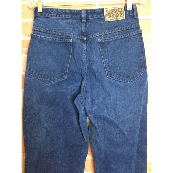 Marithe Francois Girbaud High-Waisted Vintage Jeans Size 7/8 Grunge Retro Tapere - Picture 6 of 10